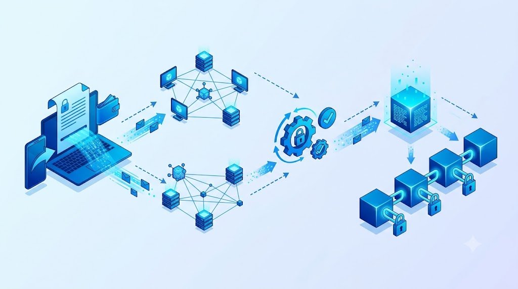 How Blockchain Transactions Are Processed and Verified